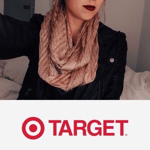Target gold infinity scarf💫💫